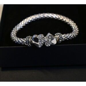 Unbranded Heart Charm Stretch‎ Bracelet
